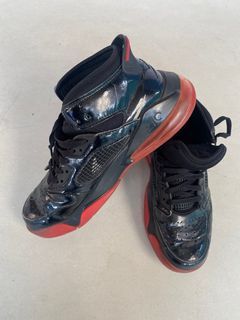 Sepatu Basket Nike Jordan Mars 270 Black/Anthracite-gym red Ori 100% Kolpri