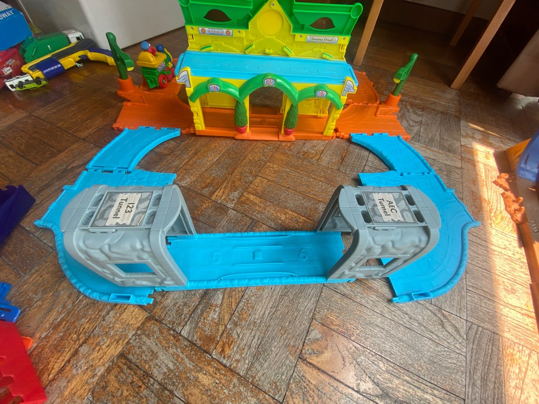 Sesame street alphabet train set 2025