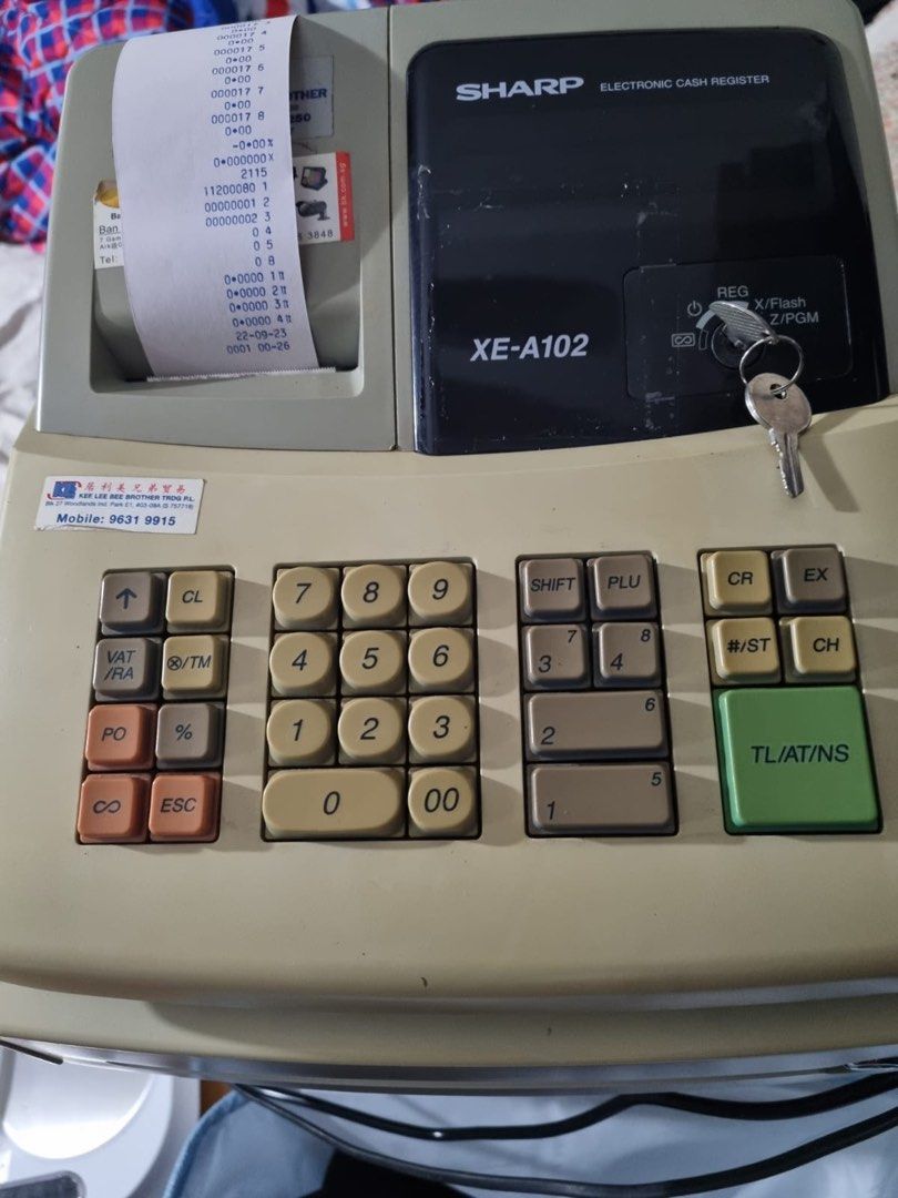 Sharp Cash Register, Computers & Tech, Office & Business Technology on