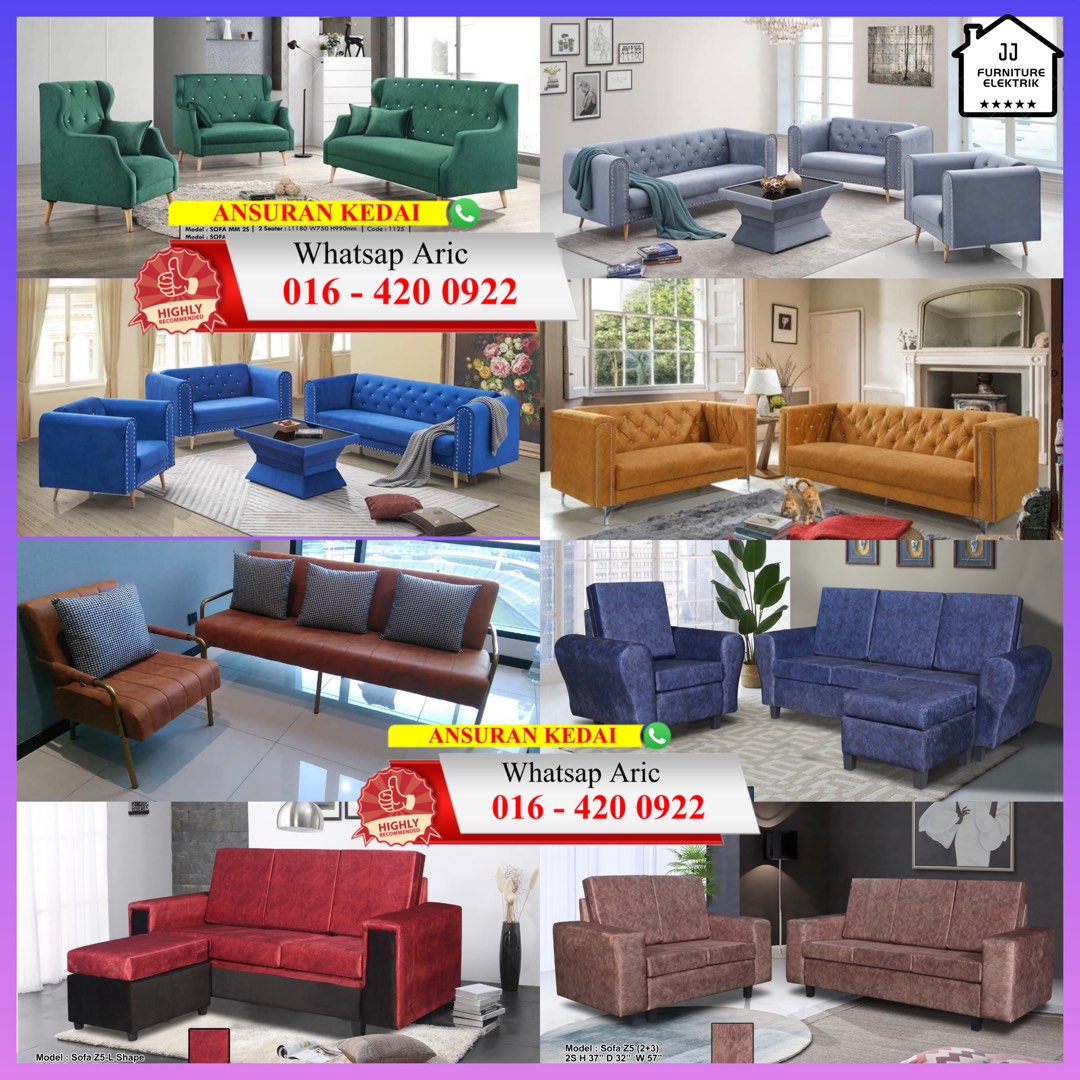 SOFA ANSURAN KEDAI Furniture Home Living Furniture Sofas on