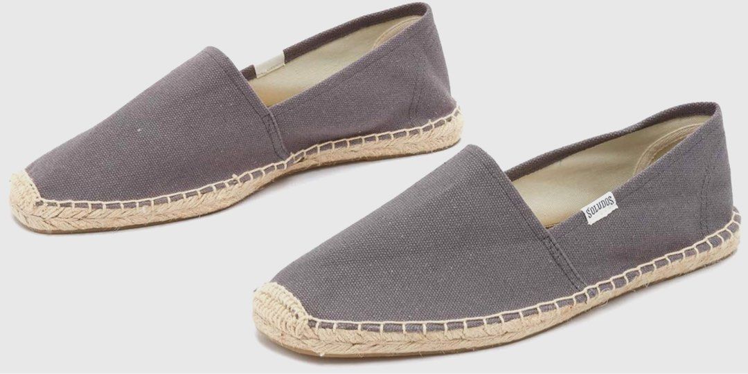 Soludos Men Gray Espadrilles (Category: Casual Shoes) located in San Pedro. Submitted by pluslass (Listing ID 1253031770, Image 1). Description: Lightly used. In great condition. Bought in the US. Color gray. RFS: barely used, decluttering.