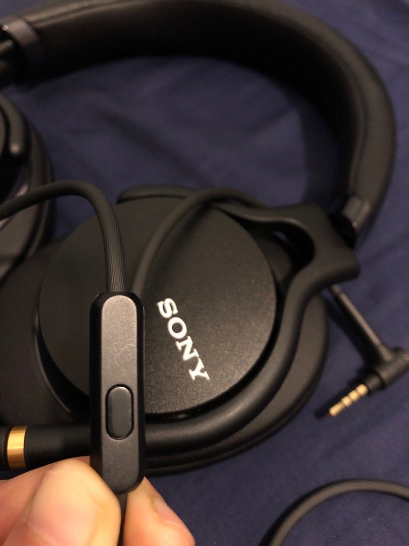 Sony MDR-1AM2 黑色有線headphone, 音響器材, 頭戴式/罩耳式耳機