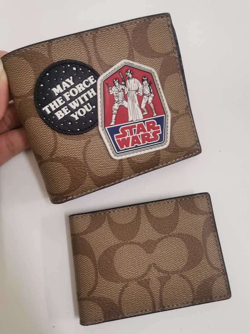 Coach crostini wallet star wars