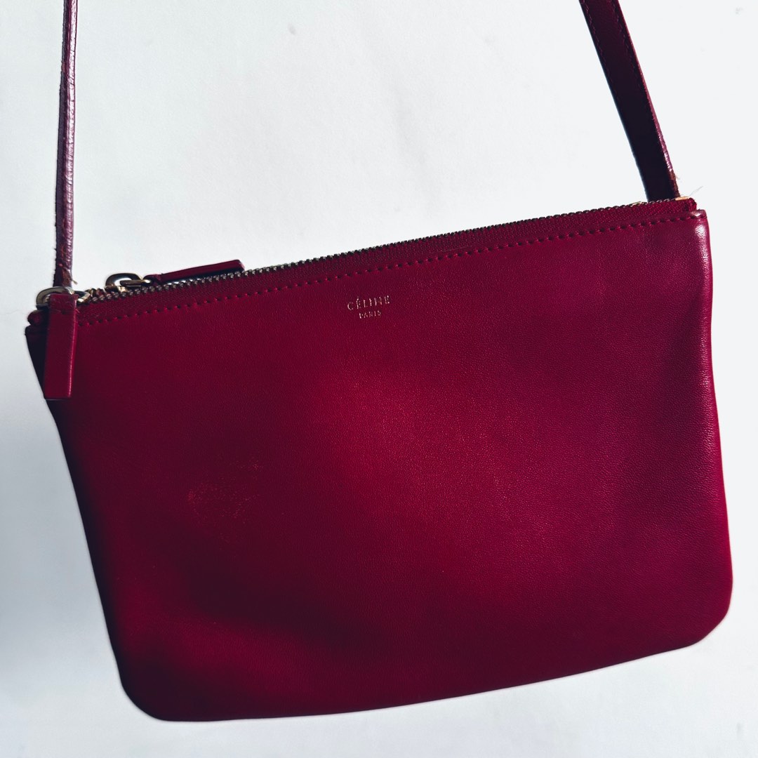 Celine trio clearance bordeaux