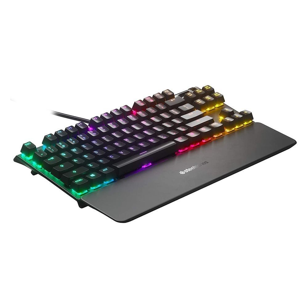 STEELSERIES APEX PRO TKL MECHANICAL GAMING KEYBOARD PC/MAC/XBOXONE/PS4 (Category: Computer Keyboard) located in San Juan City. Submitted by blueswitchpc (Listing ID 1257601472, Image 3). Description: 🚨 RESTOCK ALERT 🚨 STEELSERIES APEX PRO TKL MECHANICAL GAMING KEYBOARD PC/MAC/XBOXONE/PS4. APEX PRO TKL Adjustable Mechanical Switch Tenkeyless Gaming Keyboard Key Features ● FULLY CUSTOMIZABLE & STUPIDLY FAST with OmniPoint 2.0 Adjustable HyperMagn