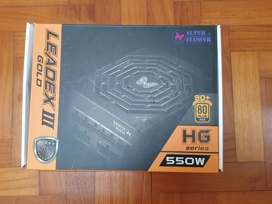 Super Flower Leadex III Gold 550W 80+ Full Modular, Computers & Tech ...