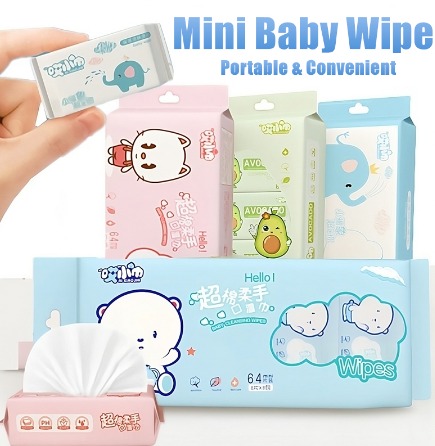 Mini baby wipes sales