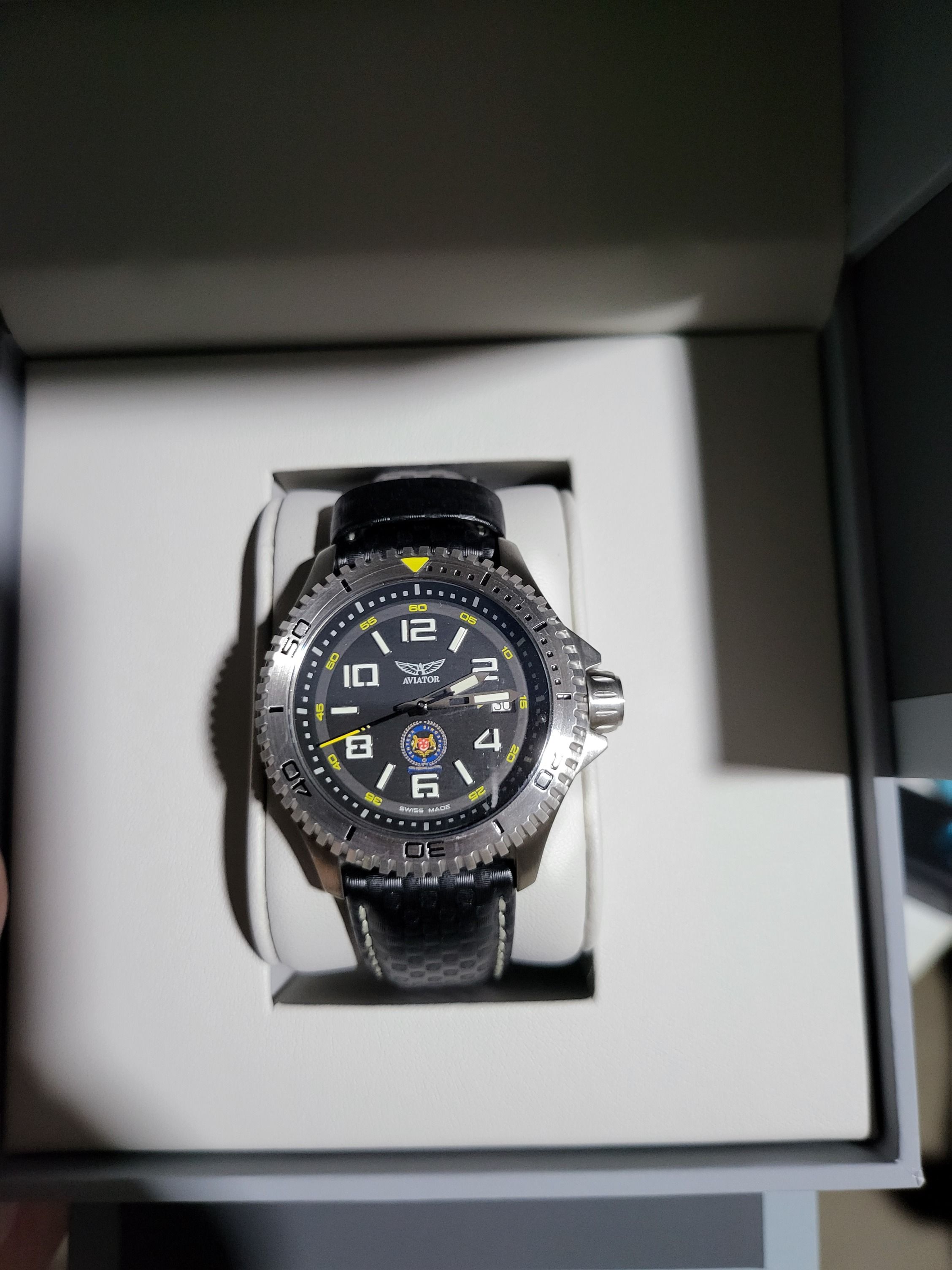 Swiss Aviator Watch Luxury Watches on Carousell
