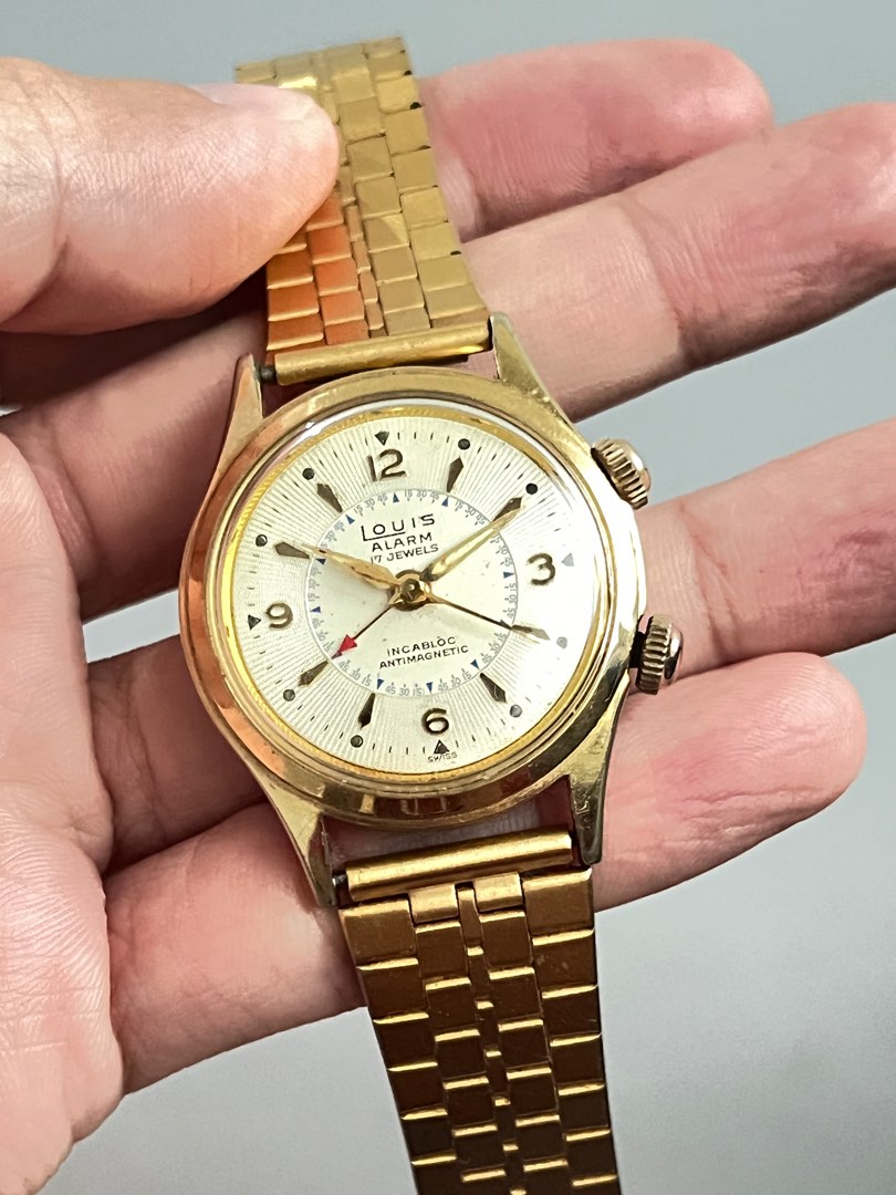 Swiss Mechanical Alarm Watch, Luxury, Watches on Carousell