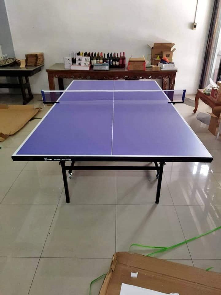 TABLE TENNIS WITH WHEELS (FOLDABLE), Sports Equipment, Sports & Games, Racket and Ball Sports on