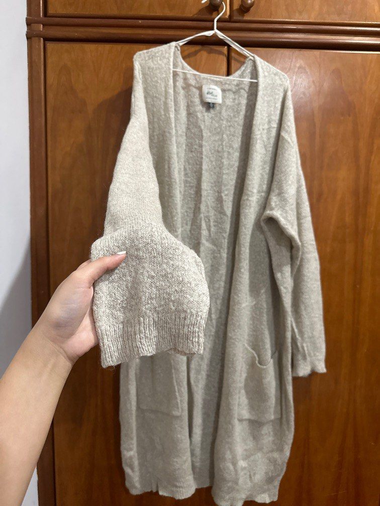 Calf length cardigan discount