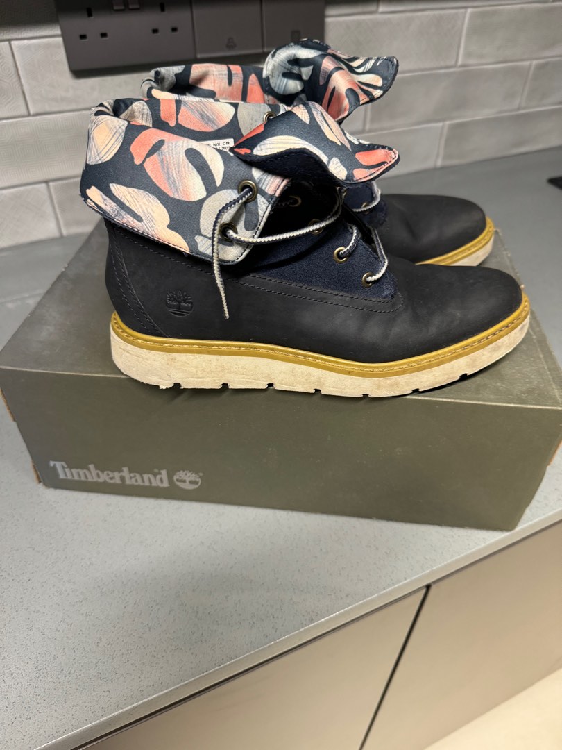 Timberland boots ladies navy