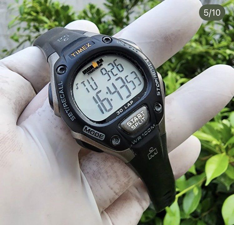 TIMEX IRONMAN Triathlon Indiglo 30 Lap ORIGINAL, Barang Mewah, Jam
