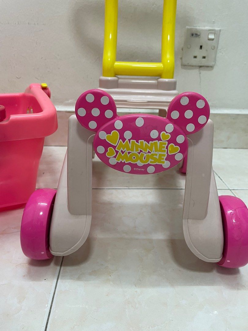 Baby minnie toy cart top