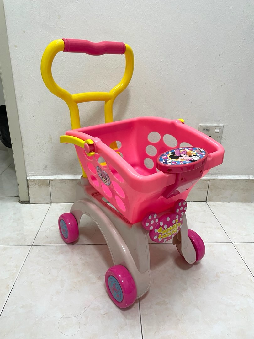 Minnie mouse cheap shopping cart cover