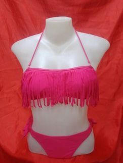 Top only fringe swimsuit