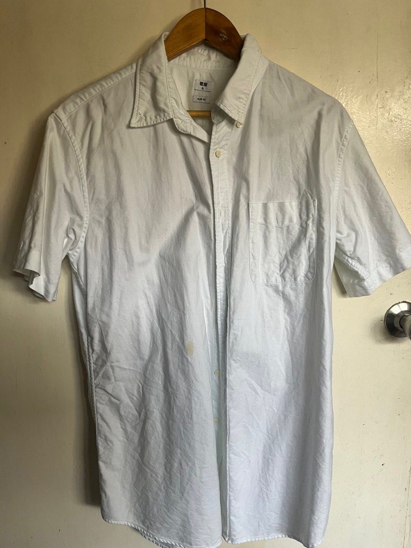 Topman & Uniqlo white (Category: Tshirts & Polo Shirts ) located in Quezon City. Submitted by ronronronnn (Listing ID 1257576028, Image 2). Description: For sale Uniqlo white short sleeves XL Topman white long sleeves XL CUBAO LOCATION DECLUTTERING.