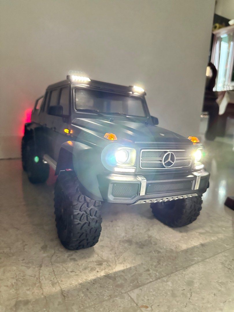 Traxxas TRX 6 Mercedes Benz G 63 AMG 6x6 RC Crawler Hobbies Toys Toys Games on Carousell