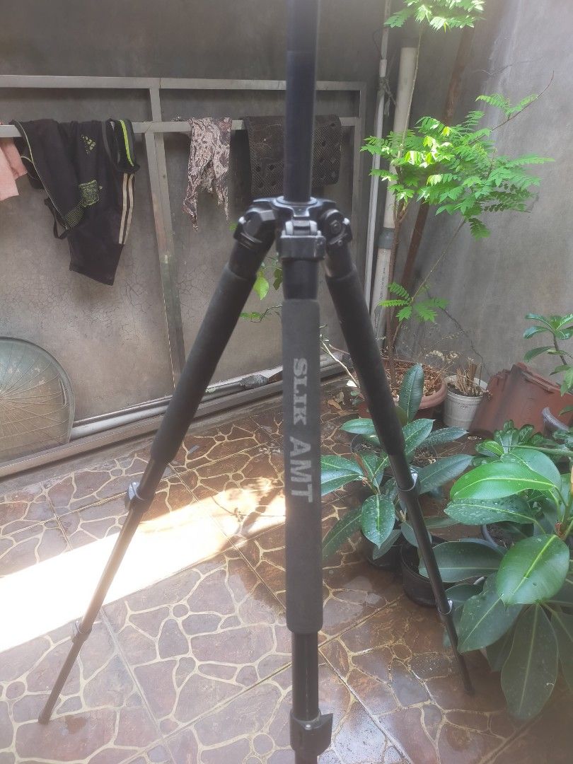 Tripod Slik Pro 330DX, Fotografi di Carousell