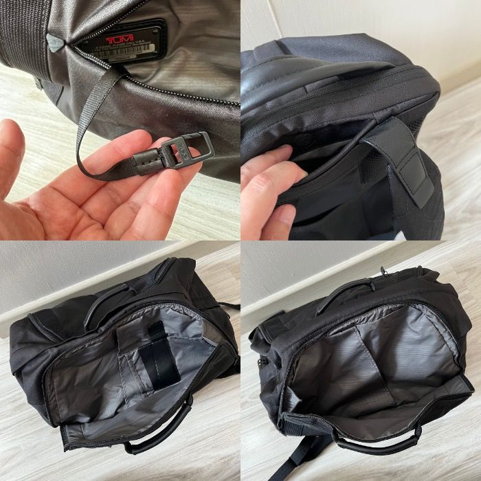 TUMI Tahoe Ward Backpack Black Original Fesyen Pria Tas
