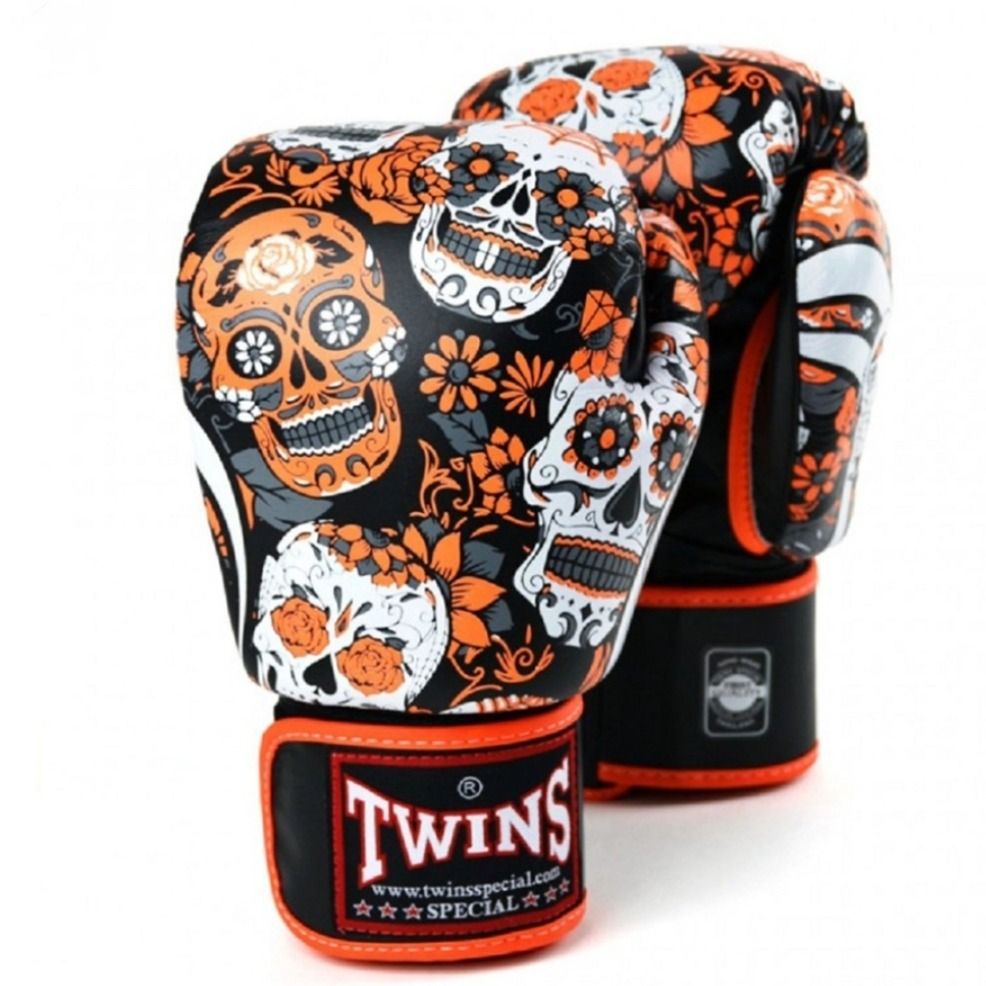 Twins READY STOCK Skull Boxing Muay Thai Gloves FBGVL3-53, Sports ...