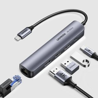 UGREEN Ultra Slim 5-in-1 USB Type-C Hub / Multiport Adapter