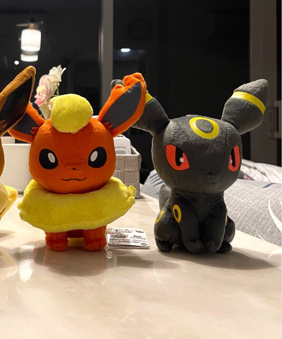 Umbreon Flareon Pokemon Plush Plushie Pok mon Soft Toy