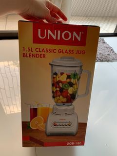 Union 1.5L Classic Glass Jug Blender