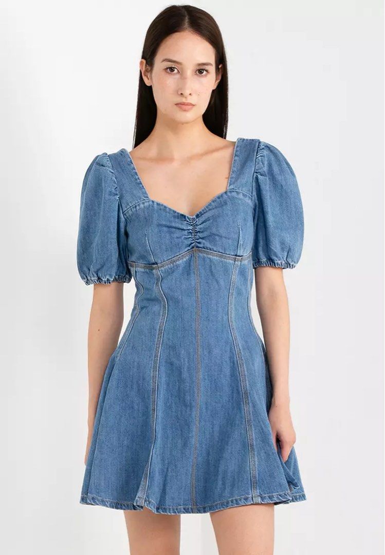 Urban Revivo denim dress, Women's Fashion, Dresses & Sets, Dresses on Carousell Urban Revivo denim dress, Women's Fashion, Dresses & Sets, Dresses on Carousell