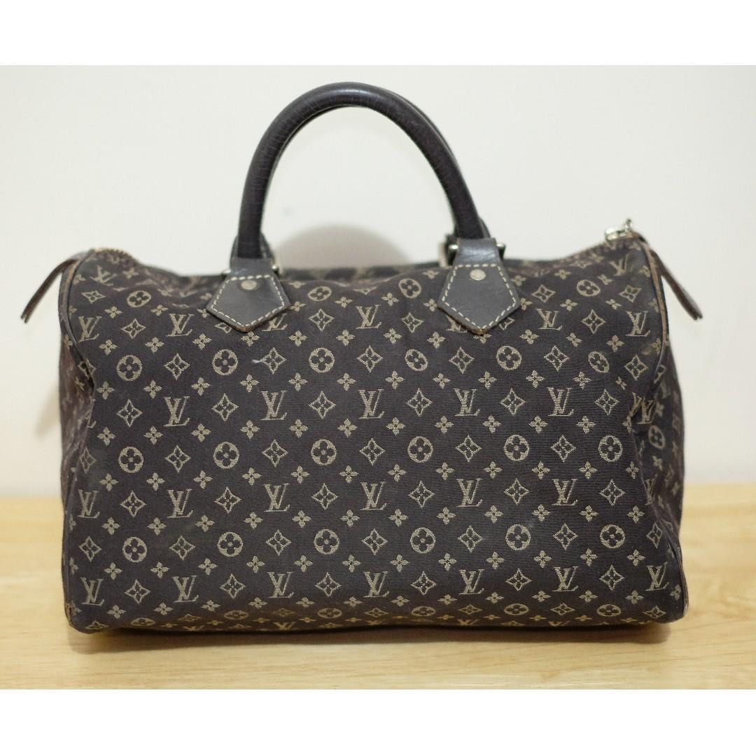 Lv speedy 20 in the black straps, Luxury, Bags & Wallets on Carousell