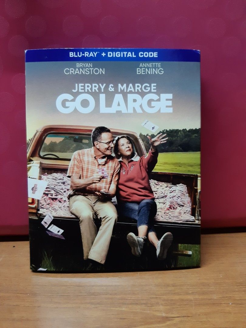USA Blu Ray - Jerry and Marge Go Large (2022, Annette Bening, Bryan ...