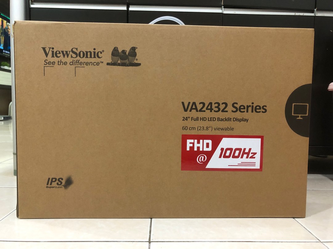 VA2432 FHD IPS 100hz, Computers & Tech, Parts & Accessories, Monitor ...
