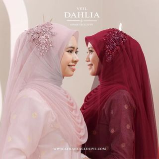 NEW IN: VEIL DAHLIA BY AFRAH EXCLUSIVE