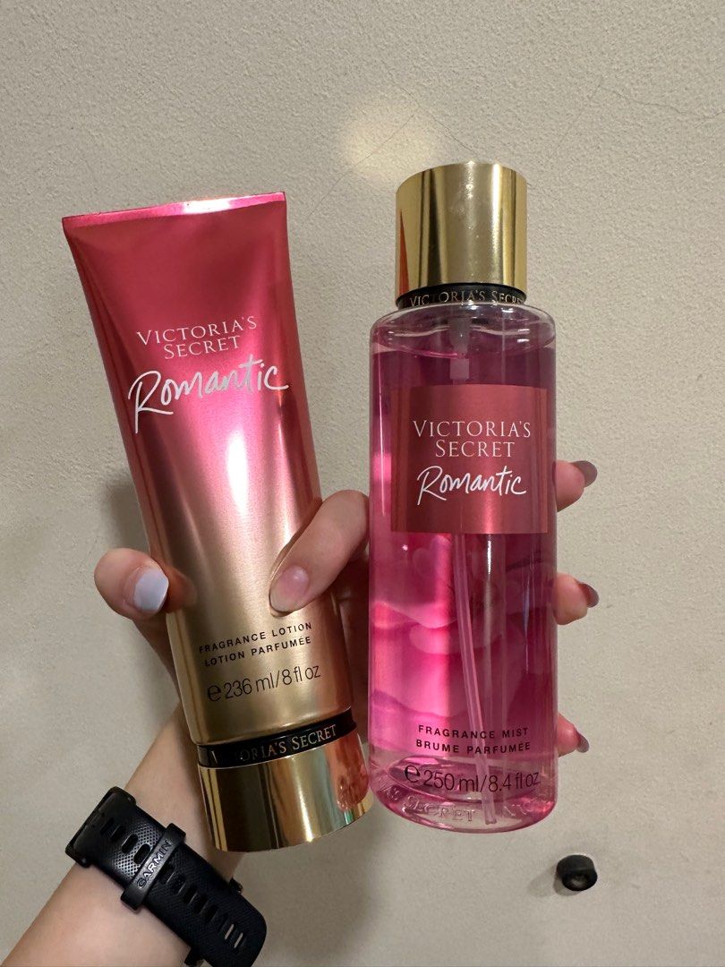 Victoria Secrect Romatic Body Mist Victoria Secret Romantic Body Mist and Lotion, Beauty & Personal Care ...