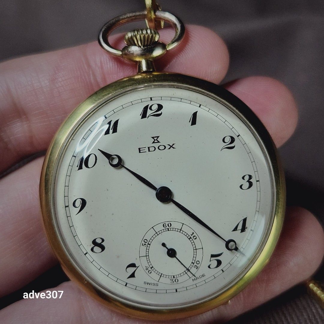 Edox pocket watch cheap