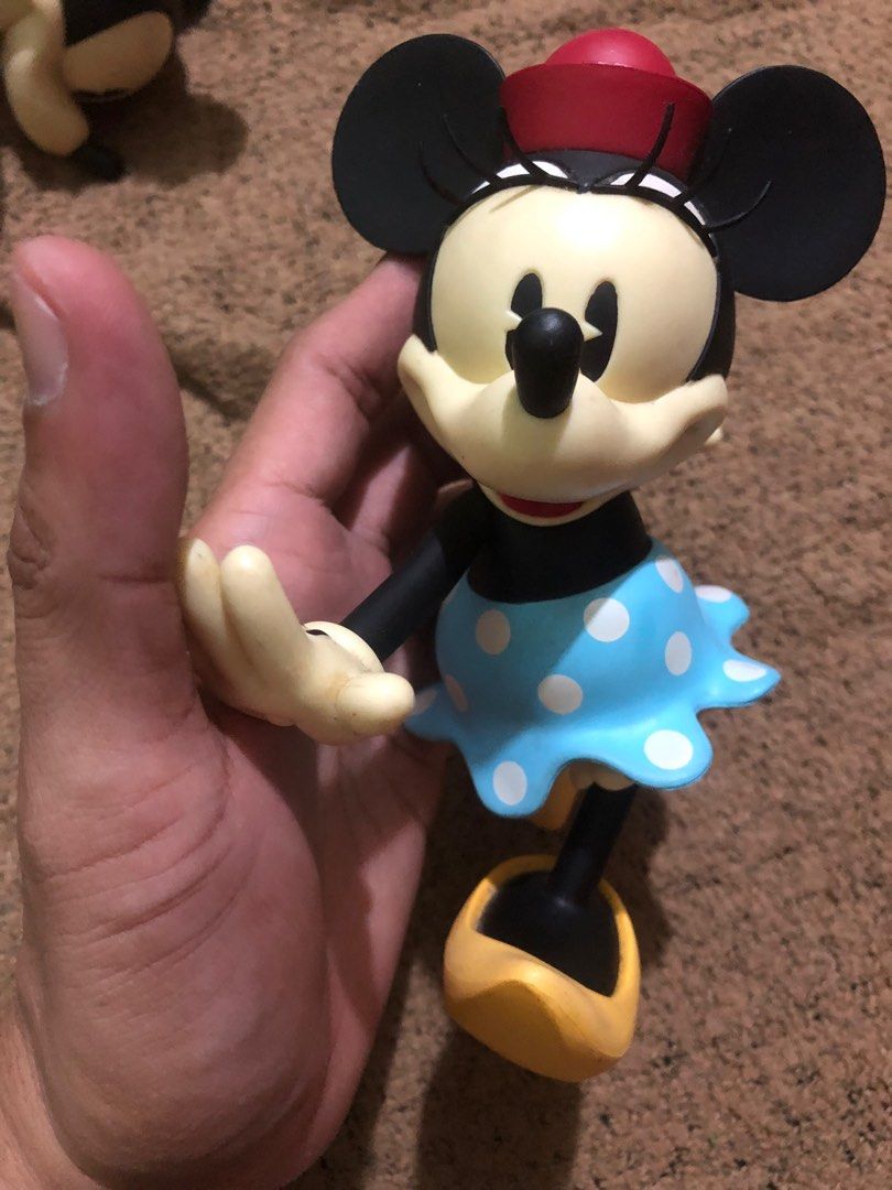 Vintage mickey and Miney Vinyl collectible figures, Hobbies & Toys ...
