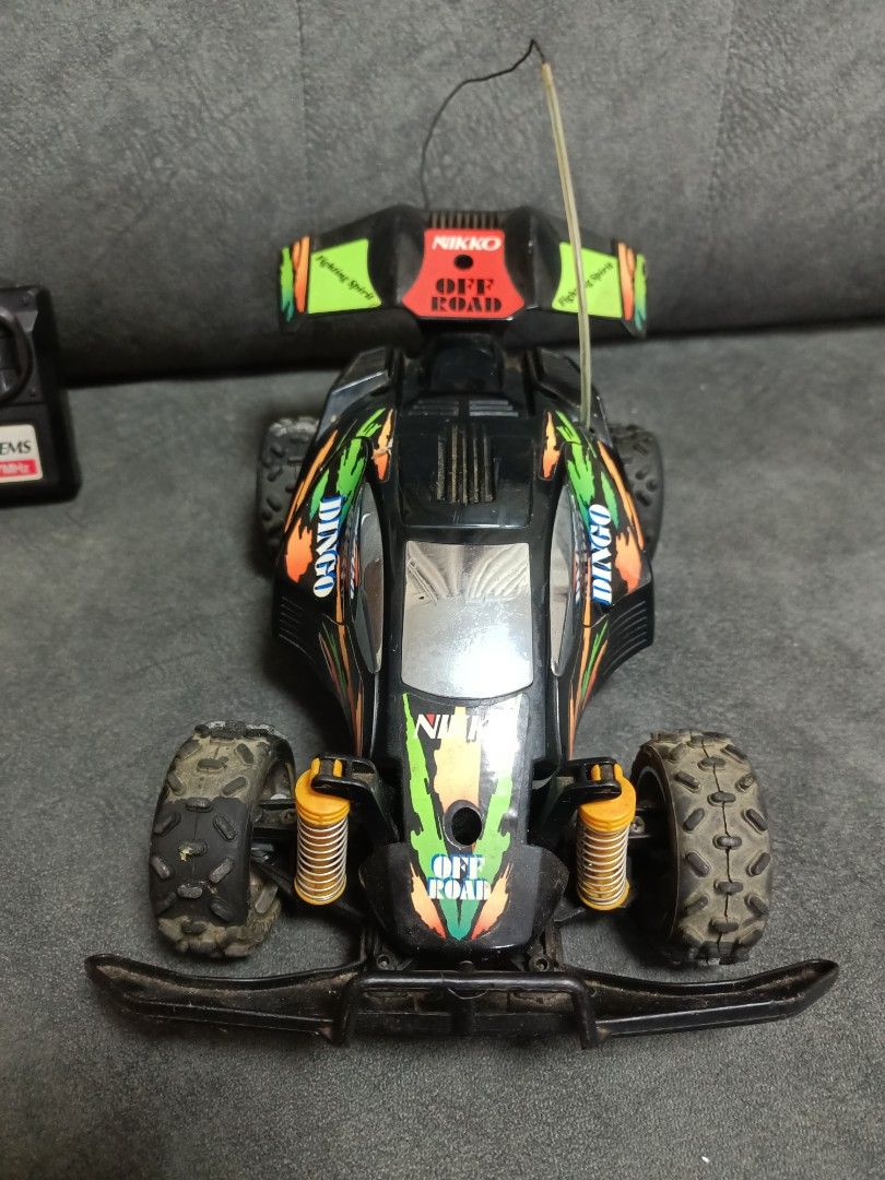 Vintage Nikko RC Savage Dingo Buggy Off road 1 18 Scale Remote