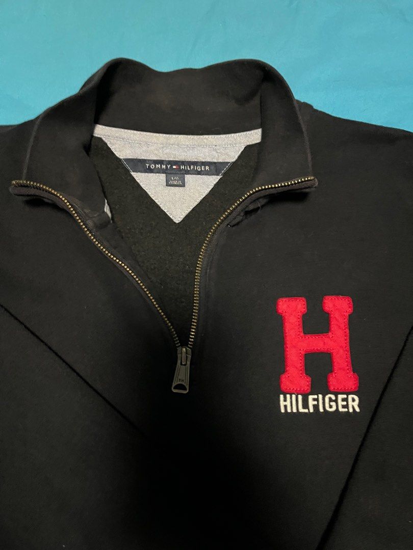 Tommy hilfiger 2025 vintage quarter zip