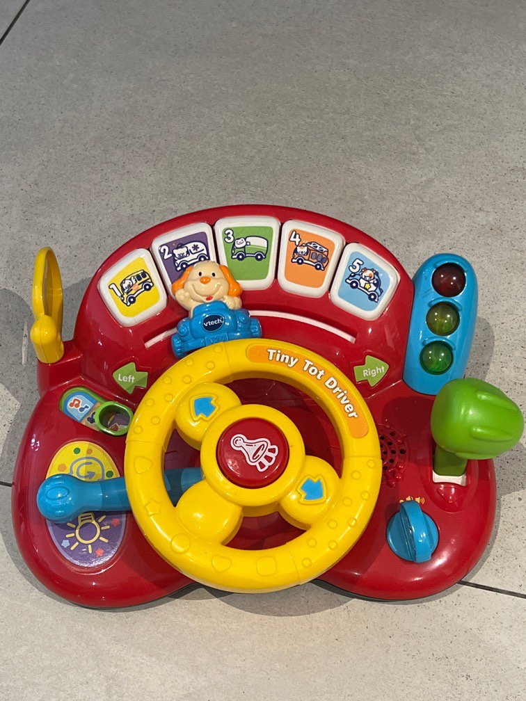 Vtech tiny tot driver Babies Kids Infant Playtime on Carousell