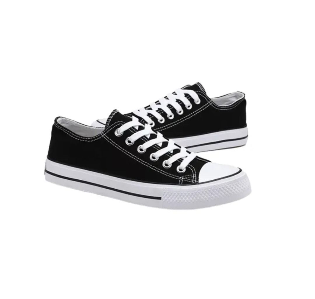 White and on sale black casual shoes