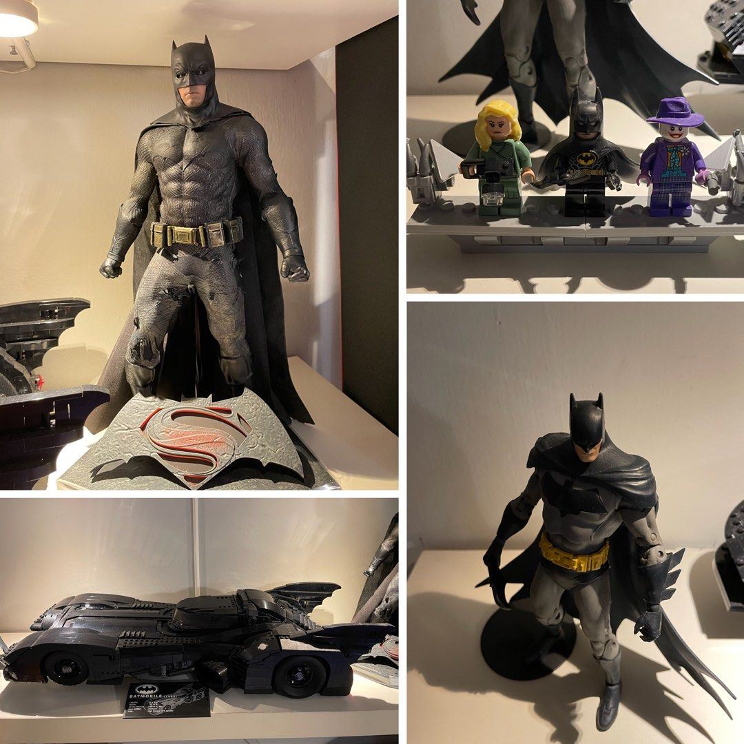 Whole Batman Collection BVS Justice League DC Hot Toys Lego 1989