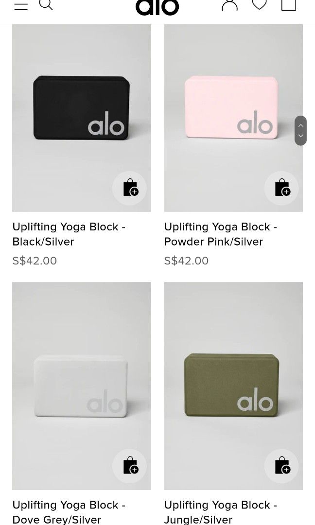 Uplifting Yoga Block - Black/Silver