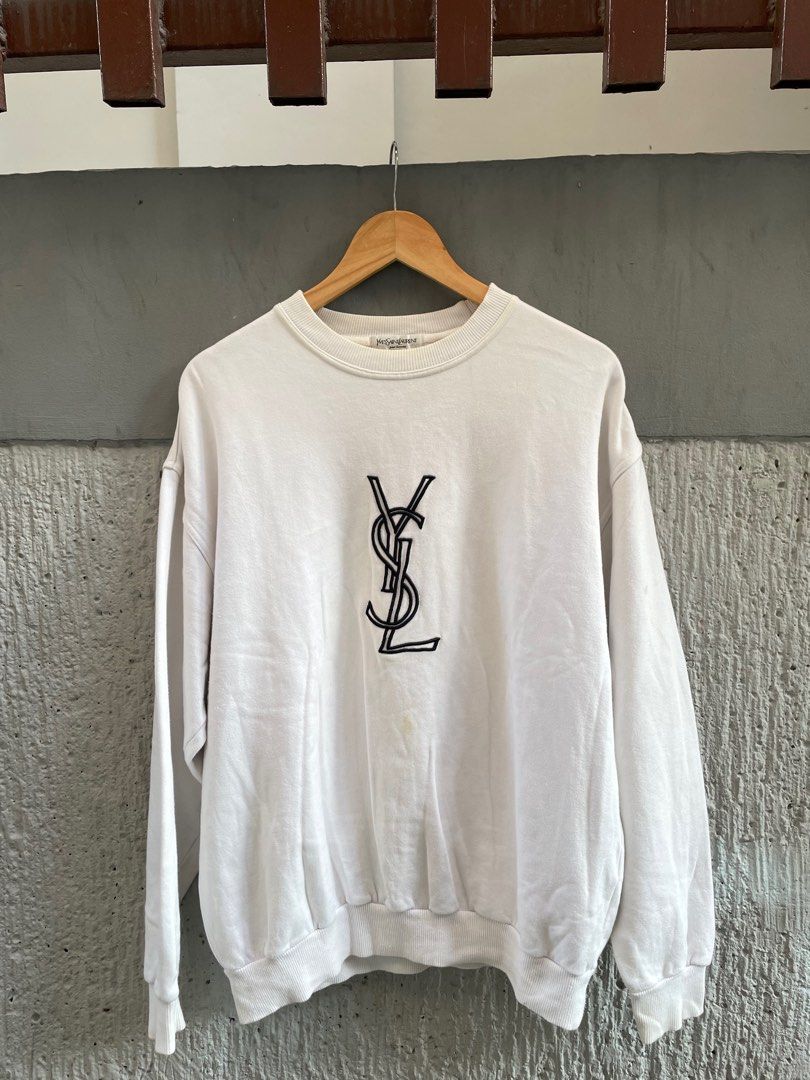 Ysl sales crewneck sweatshirt