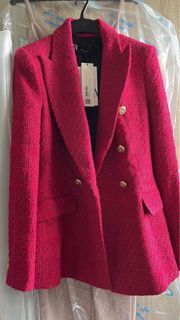 ZARA double breasted blazer