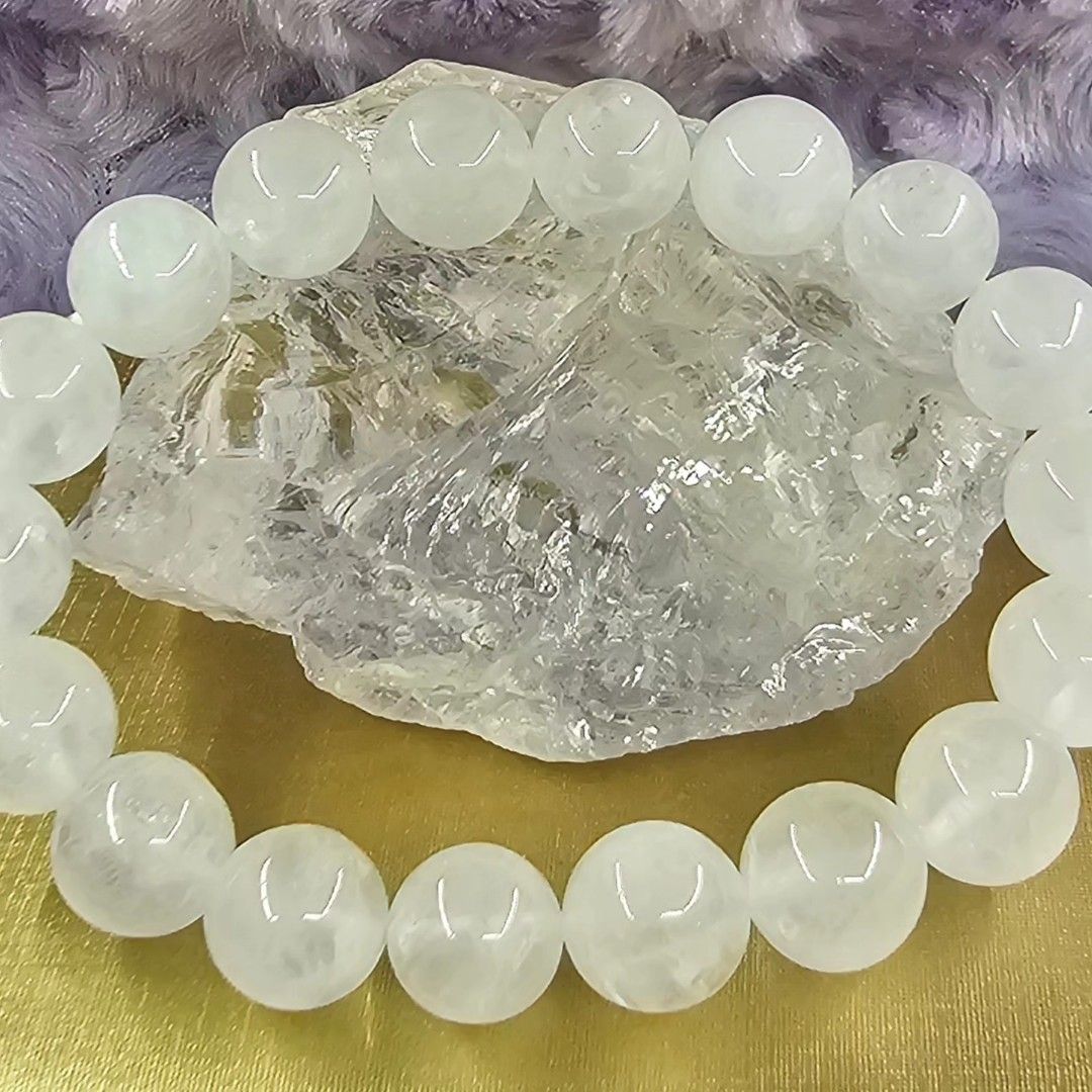 10mm White Phantom Quartz Women s Fashion Jewelry