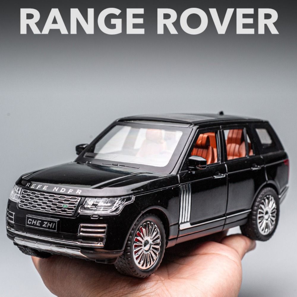 Black range rover toy car on sale