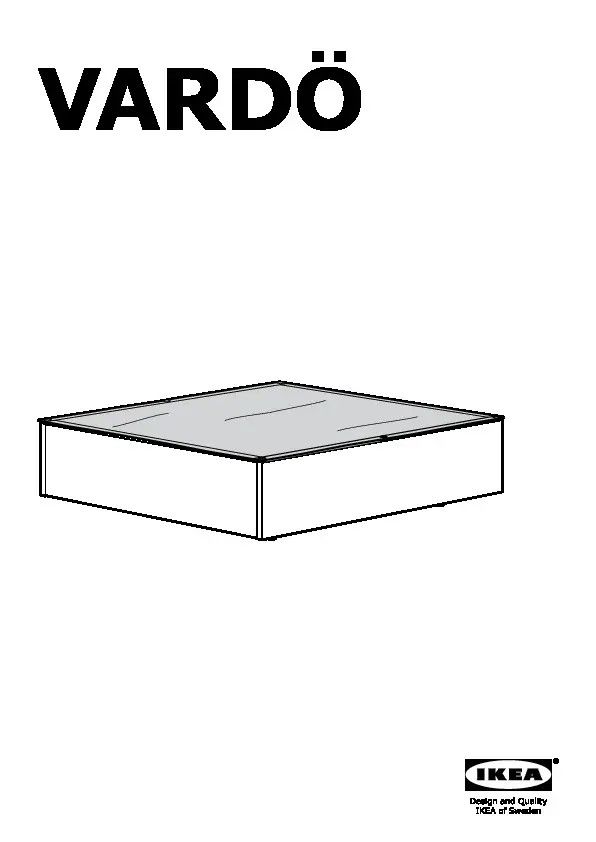 Vardö underbed deals boxes