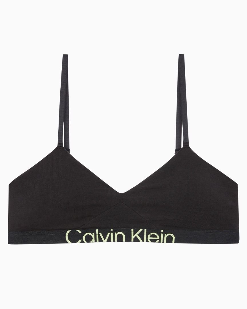 Calvin Klein Kids Youth Teal Mint Bralette Sports Bra Size 7 8 Medium