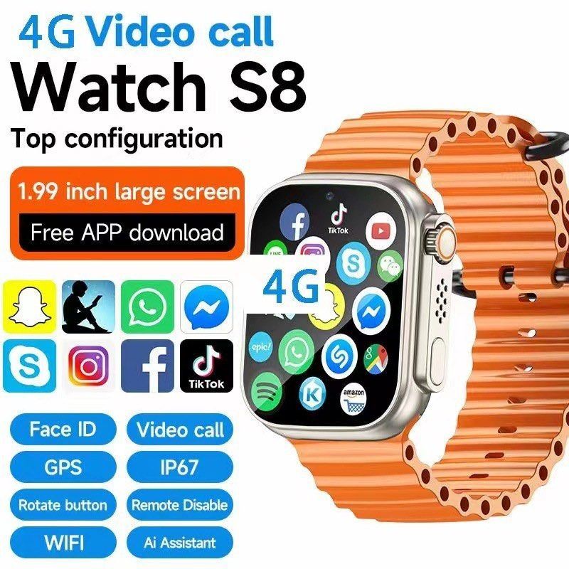 Mobile watch 4g whatsapp top