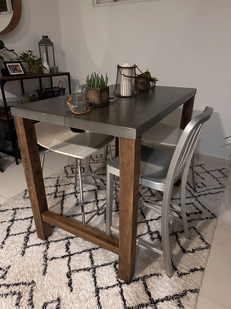 Crate and barrel sales counter height table